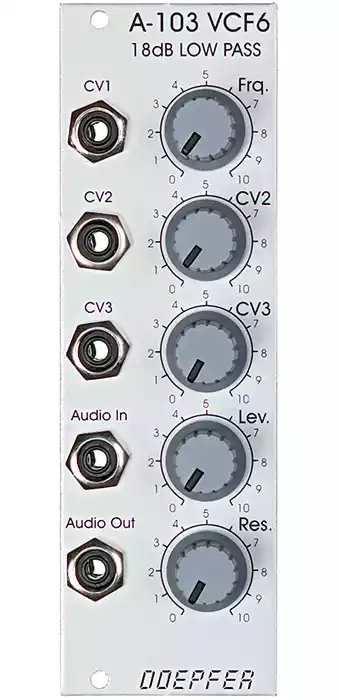 Doepfer VCF6 18db Low Pass フィルター TB-303 Doepfer A-103 18dB