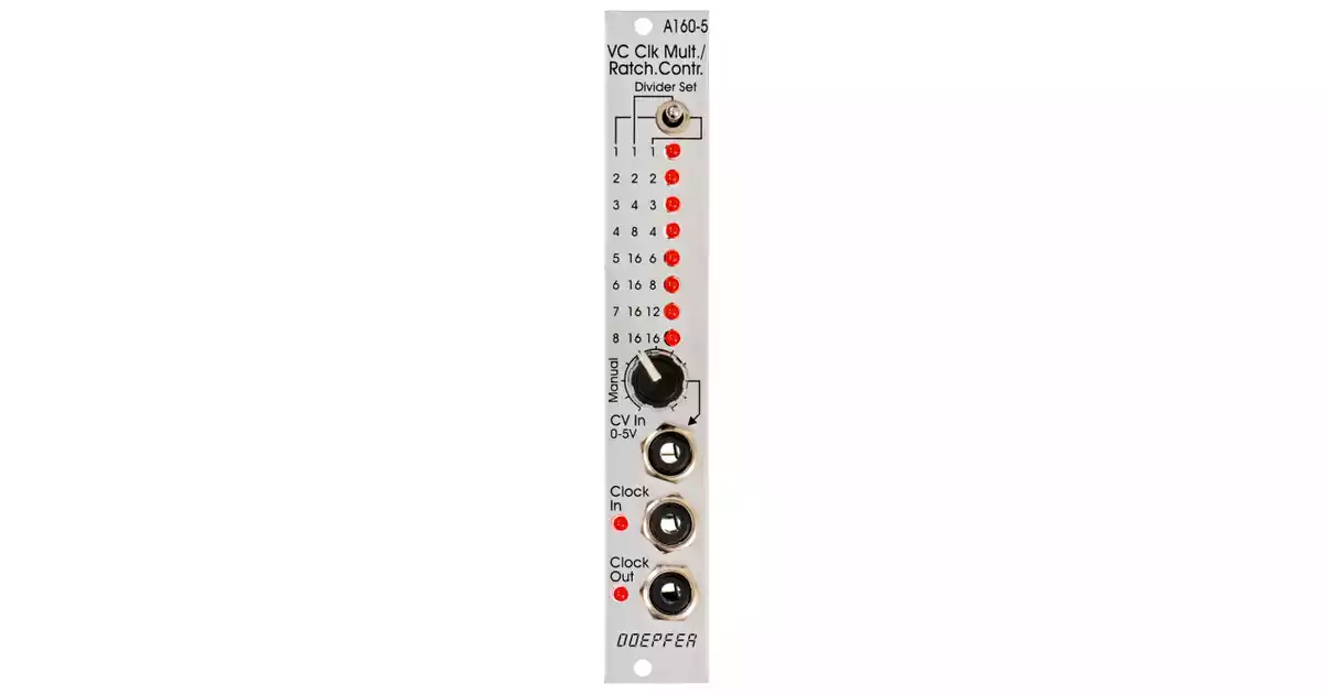 Doepfer A1605 Clock Multiplier/Ratcheting Controller Eurorack sound of you eu store online