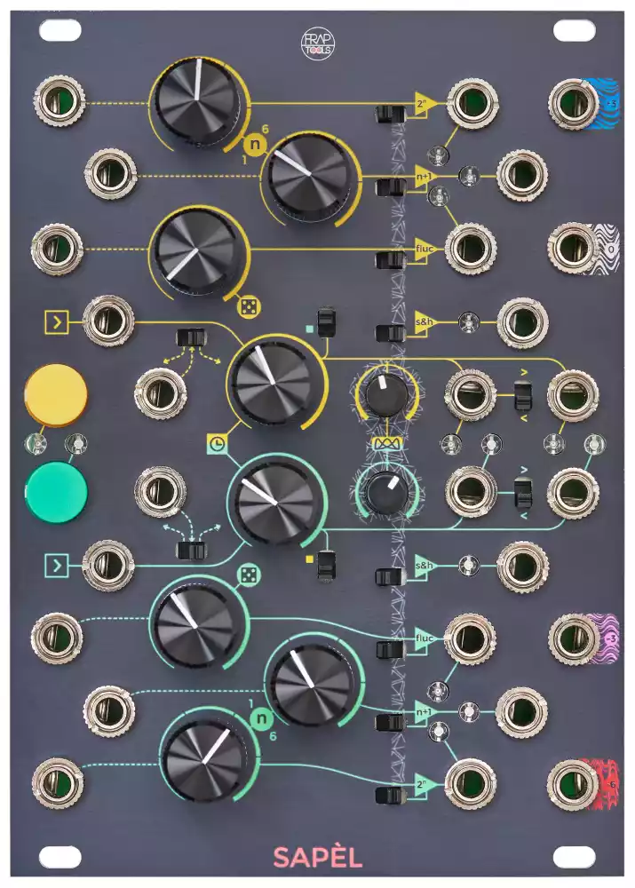 Frap Tools - SAPEL (Tamed Random Source) - Eurorack - sound