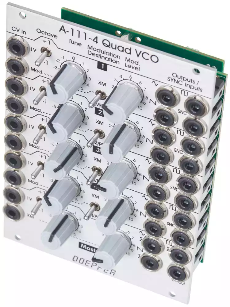Doepfer - A-111-4 Quad Precision VCO - Eurorack - sound of