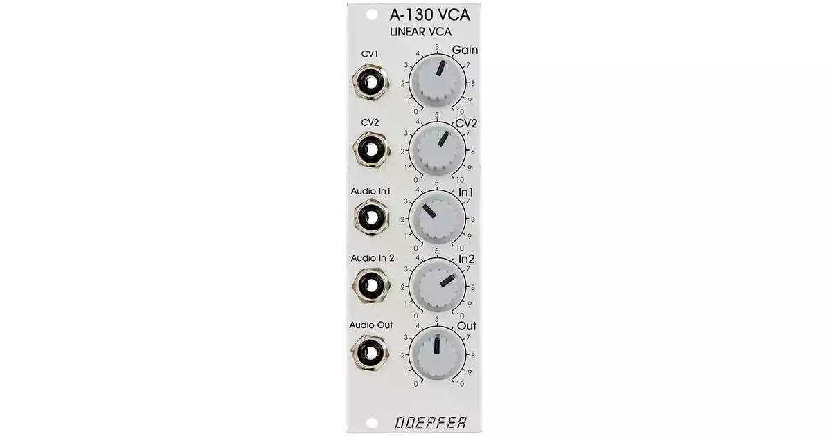 Doepfer A-130 VCA リニアVCA Doepfer | A-130-2 Dual Linear/Exponential VCA | 新品ユーロ