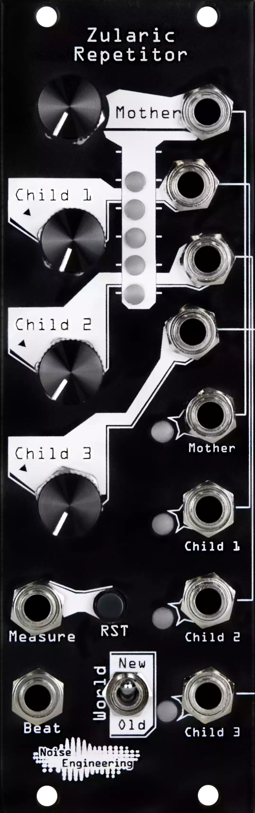 Noise Engineering - Zularic Repetitor Black - Eurorack