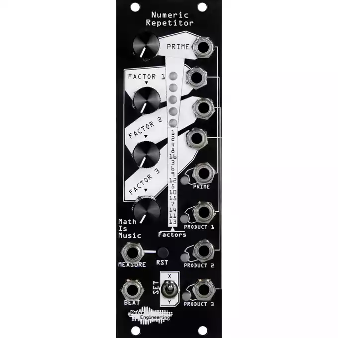 Numeric Repetitor Noise Engineering doepfer makenoise malekko Noise Engineering - Numeric Repetitor Black - Eurorack - sound of