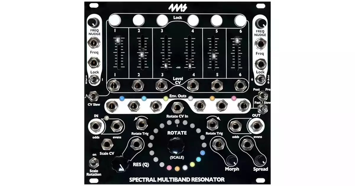 鍵盤楽器 Spectral Multiband Resonator v1.0 4ms Spectral Multiband Resonator SMR - Softube