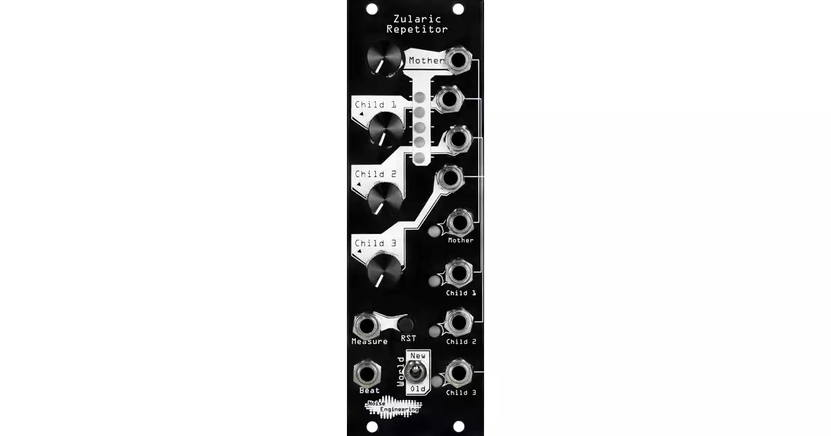 Noise Engineering - Zularic Repetitor Black - Eurorack