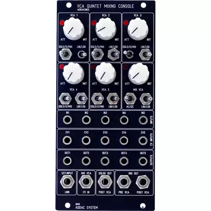 ADDAC System VCA Quintet Mixing Console 802 SOUND OF YOU STORE ONLINE
