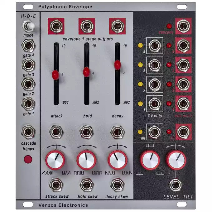 Verbos Electronics - Polyphonic Envelope - Eurorack - sound
