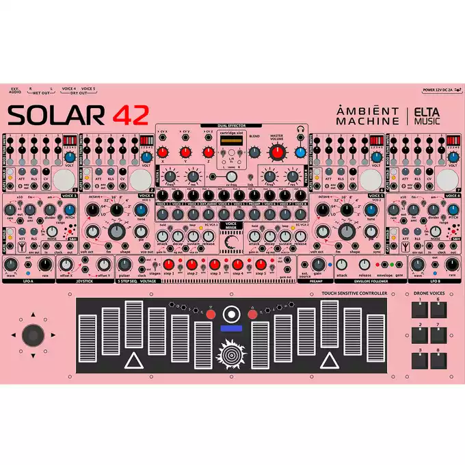 集音器　la rose ELTA music - Solar-42 Pink - Standalone / FX - sound of you eu