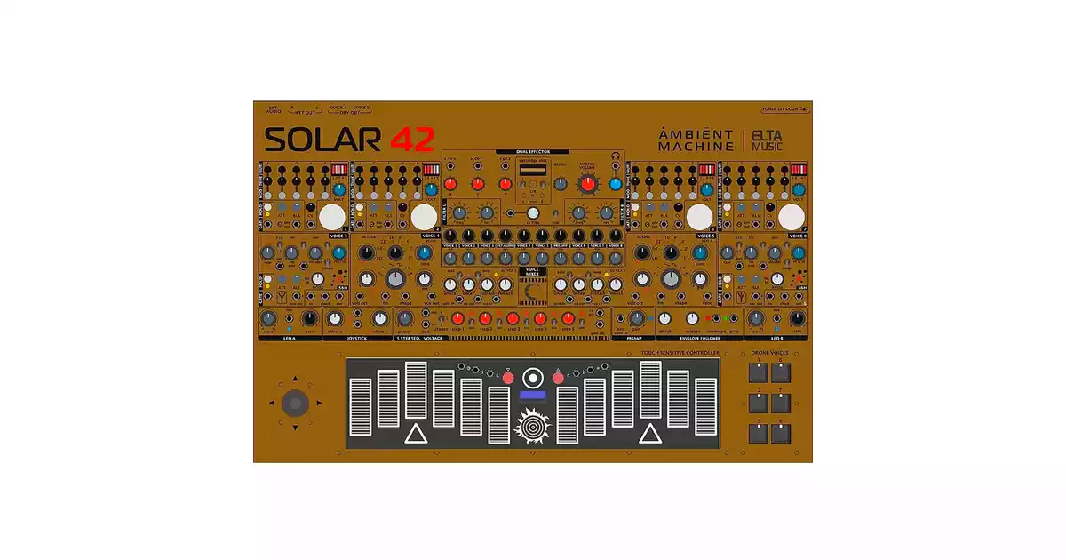 Solar 42 ELTA music - Solar-42 Brown - Standalone / FX - sound of you eu store ...