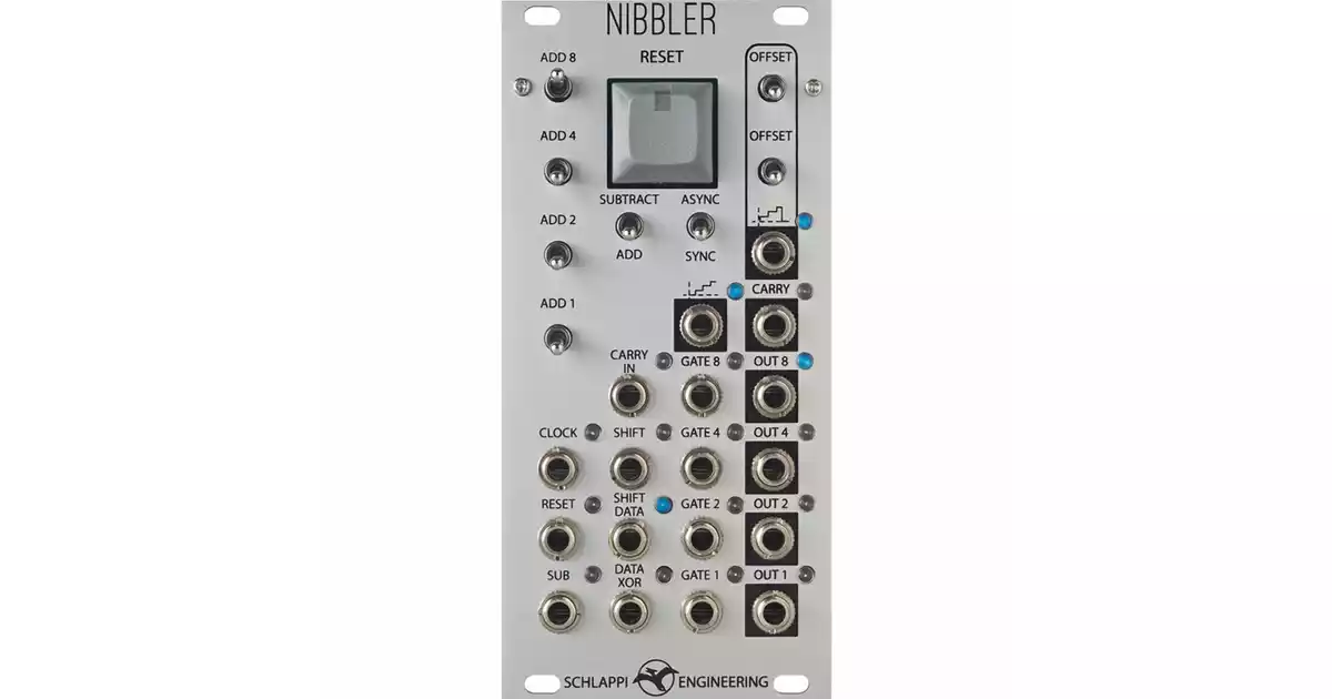 Schlappi Engineering Nibbler モジュラーシンセ Nibbler – schlappiengineering
